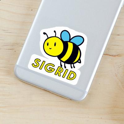 Sticker Bee Sigrid Laptop Image