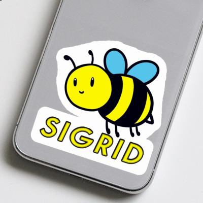 Sticker Bee Sigrid Laptop Image