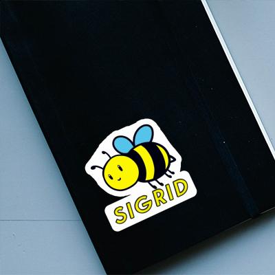 Sticker Bee Sigrid Notebook Image