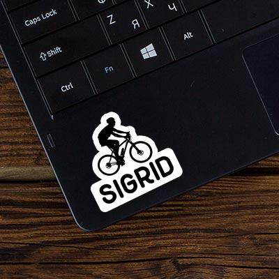 Sigrid Aufkleber Biker Laptop Image
