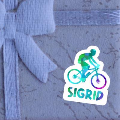 Sigrid Aufkleber Biker Image