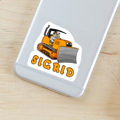 Sticker Bulldozer Sigrid Gift package Image