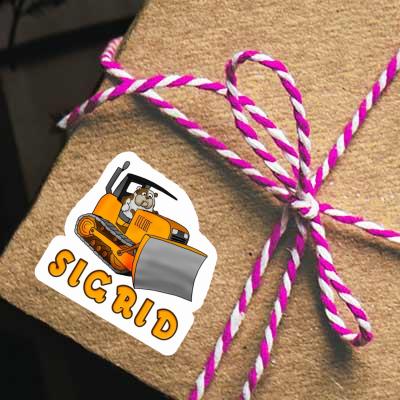 Bulldozer Autocollant Sigrid Gift package Image