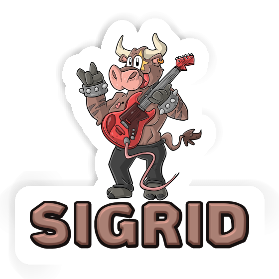 Sticker Sigrid Rocking Bull Image