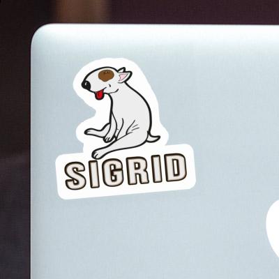 Autocollant Chien Sigrid Image