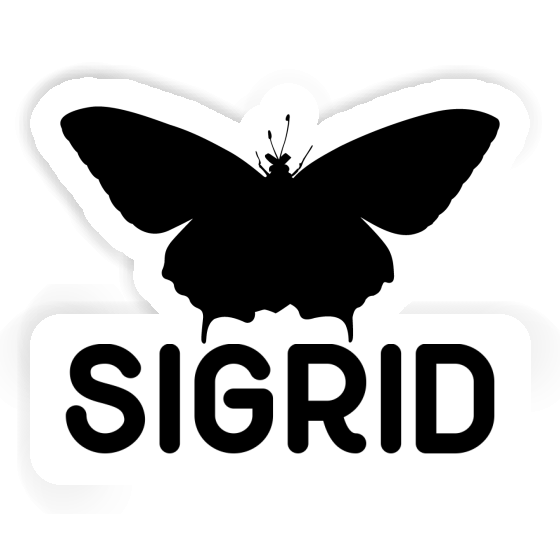 Sigrid Sticker Butterfly Laptop Image