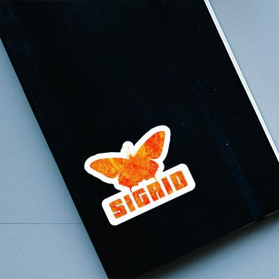 Sticker Butterfly Sigrid Gift package Image