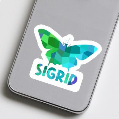 Butterfly Sticker Sigrid Notebook Image