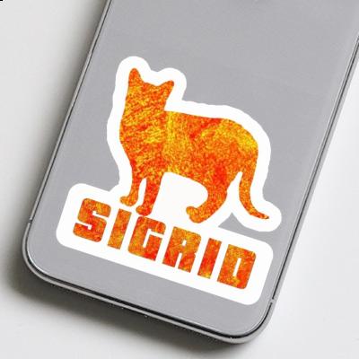 Sticker Katze Sigrid Image