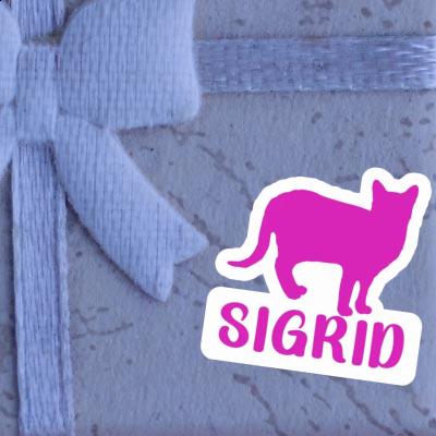 Sigrid Sticker Cat Notebook Image