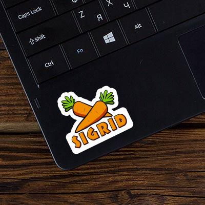 Sigrid Sticker Carrot Image