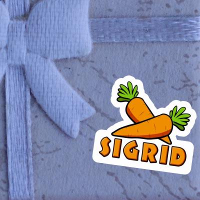 Sigrid Sticker Carrot Notebook Image