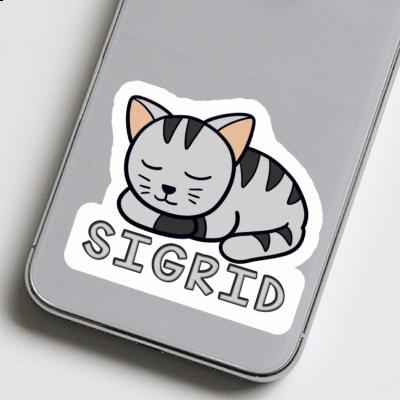 Sticker Sigrid Cat Image