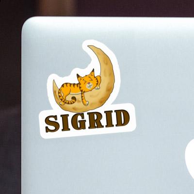 Autocollant Chat Sigrid Laptop Image