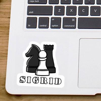 Sigrid Sticker Schachfigur Image