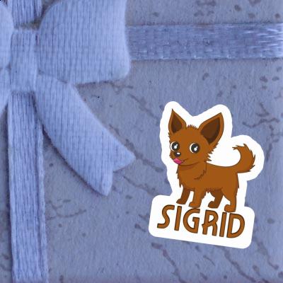 Sticker Sigrid Chihuahua Notebook Image