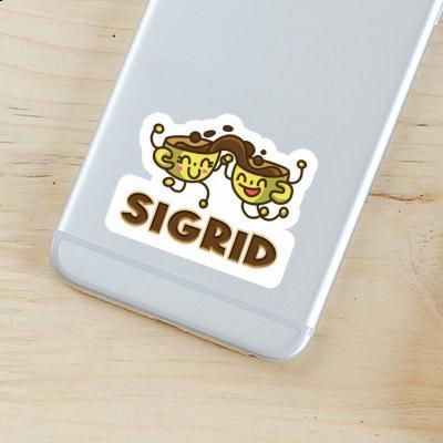 Coffee Sticker Sigrid Notebook Image