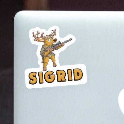 Jäger Aufkleber Sigrid Laptop Image