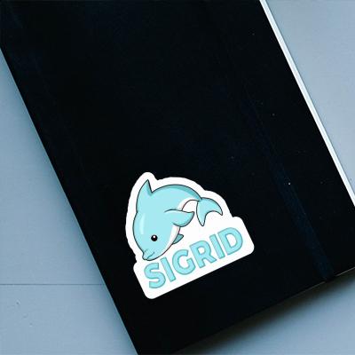Sticker Sigrid Fish Laptop Image