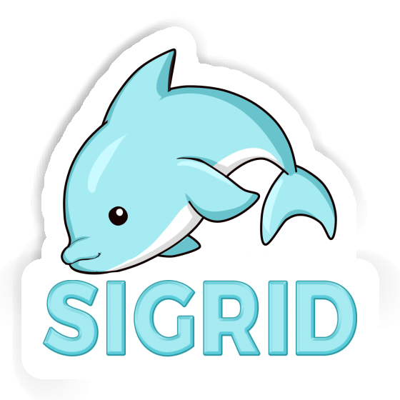 Aufkleber Delphin Sigrid Image