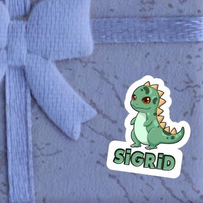 Dino Sticker Sigrid Notebook Image