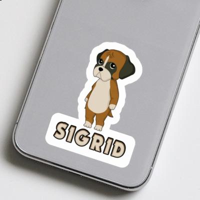 Sticker Sigrid Deutscher Boxer Image