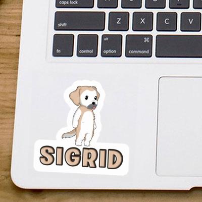 Sigrid Sticker Golden Retriever Image