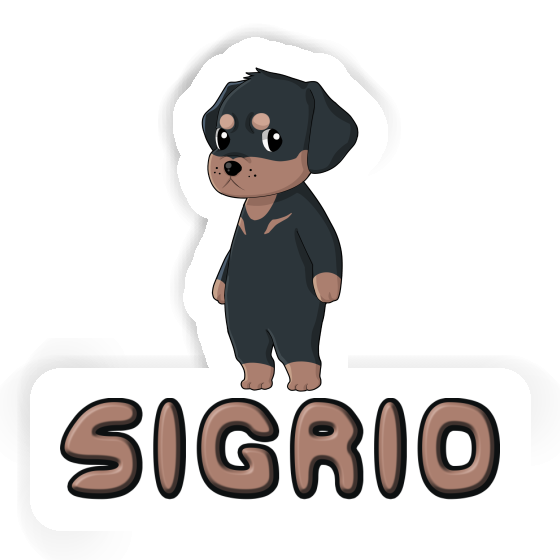 Sticker Sigrid Rottweiler Gift package Image