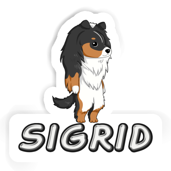 Aufkleber Schäferhund Sigrid Laptop Image