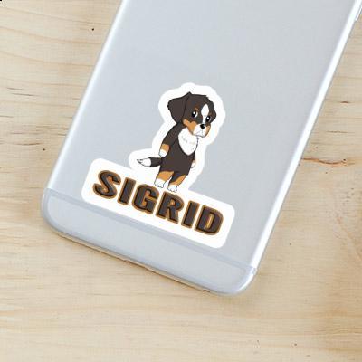 Sticker Sigrid Bernese Mountain Dog Notebook Image