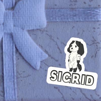 Spaniel Sticker Sigrid Notebook Image