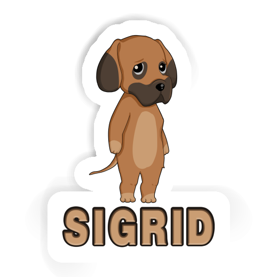 Sticker Sigrid  Great Dane Gift package Image