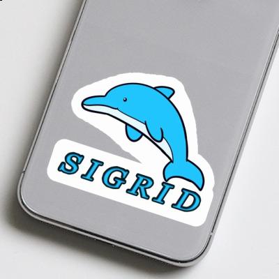 Sticker Delphin Sigrid Notebook Image