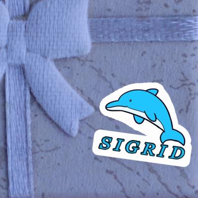 Sticker Delphin Sigrid Image