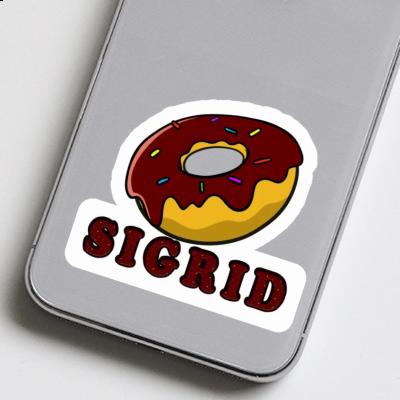 Sigrid Autocollant Donut Image