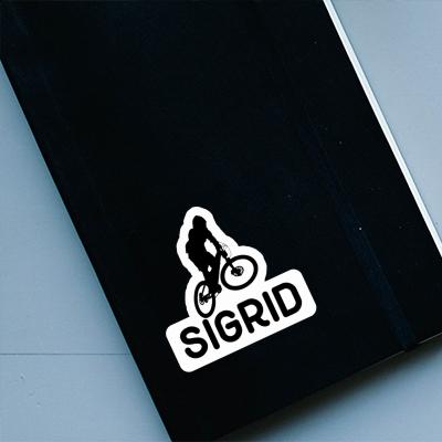 Sigrid Sticker Downhiller Laptop Image