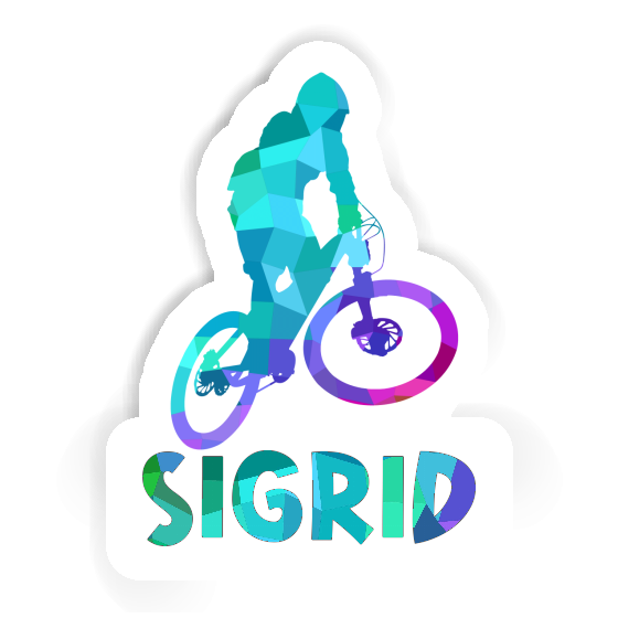 Sigrid Sticker Downhiller Laptop Image