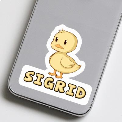 Sigrid Sticker Duck Image