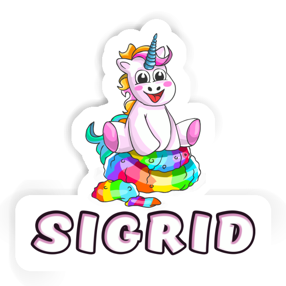 Sticker Sigrid Baby Unicorn Image
