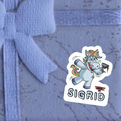 Wine Unicorn Sticker Sigrid Gift package Image