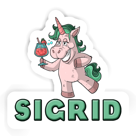 Party Unicorn Sticker Sigrid Image
