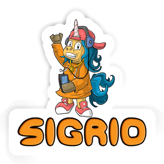 Hip-Hop Unicorn Sticker Sigrid Gift package Image