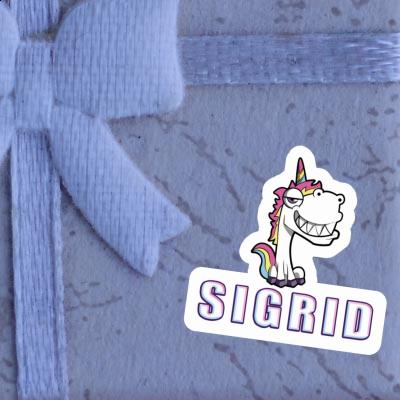 Sticker Sigrid Unicorn Laptop Image