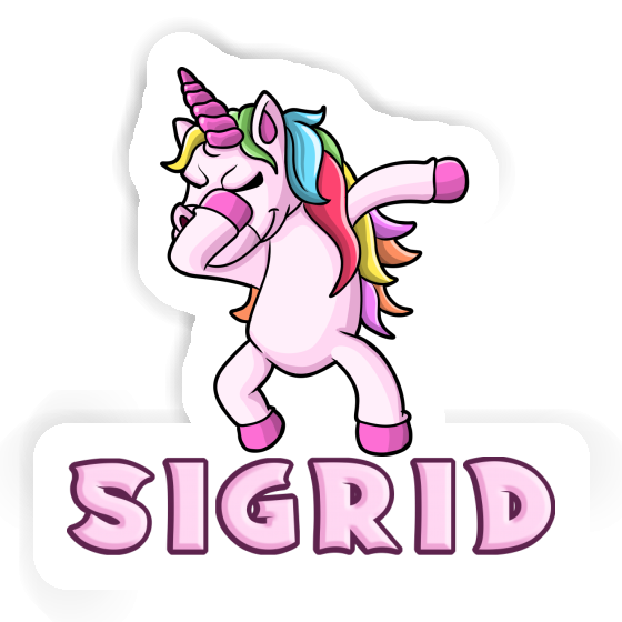 Dabbing Unicorn Sticker Sigrid Gift package Image