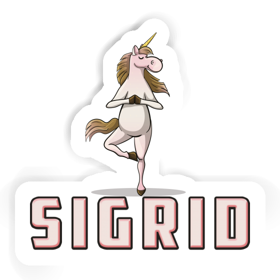 Yoga Unicorn Sticker Sigrid Gift package Image