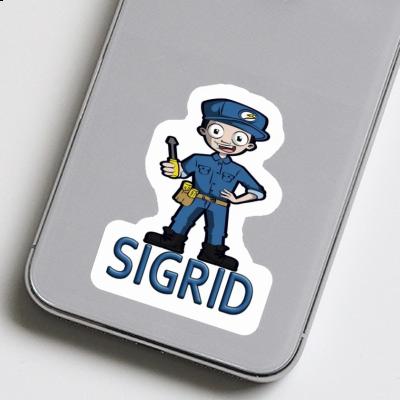Electrician Sticker Sigrid Gift package Image