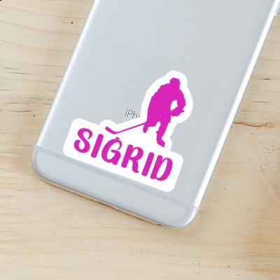 Hockey Player Sticker Sigrid Image