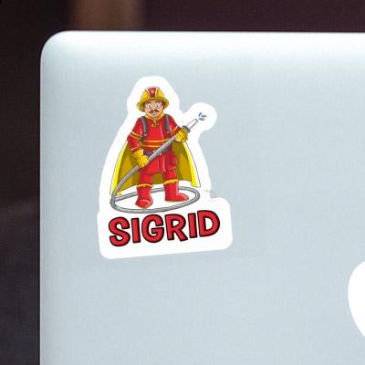 Feuerwehrmann Sticker Sigrid Image