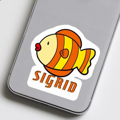 Sticker Fish Sigrid Notebook Image