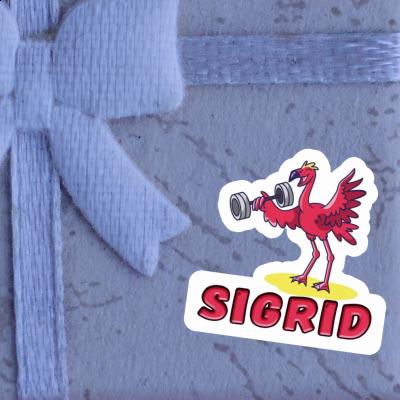 Sticker Sigrid Weight Lifter Gift package Image